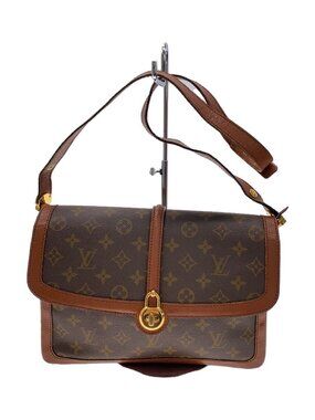 Louis Vuitton Passy Monogram Canvas Shoulder Bag Brown All over